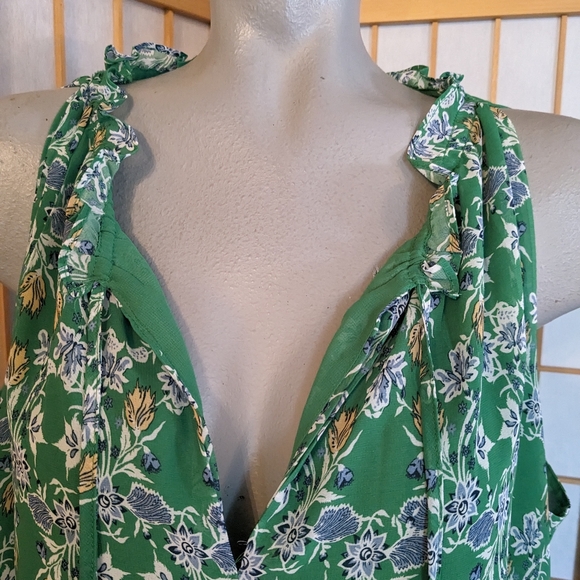 🆕 Max Studio, floral print tunic top, NEW with tags, 1X. FINAL PRICE DROP 💧💧 - Picture 2 of 10